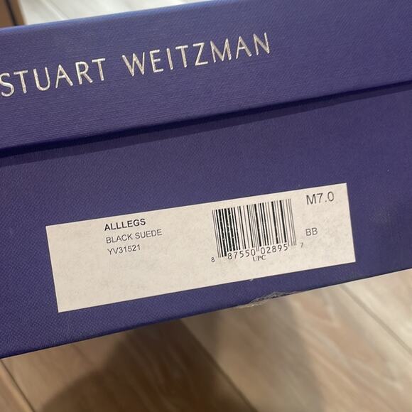 Stuart Weitzman Alll Legs Thigh High Boot Sz 7 - Picture 9 of 10